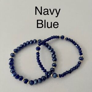 Stackable Glass Beads Bracelet